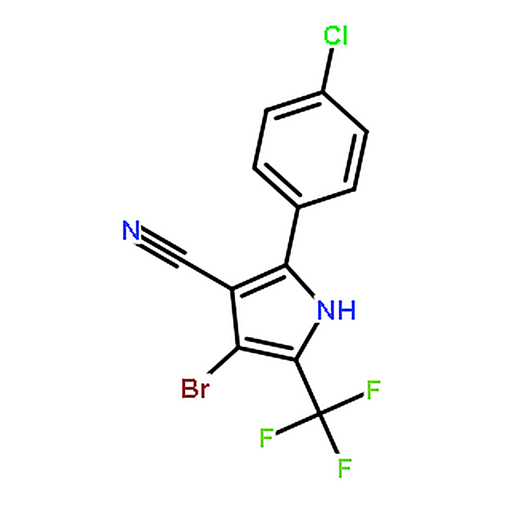 RHAWN 4-Bromo-2-(4-chlorophenyl)-5-(trifluoromethyl)-1H-pyrrole-3-carbonitrile