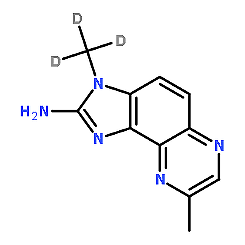 RHAWN 2-Amino-8-methyl-3-(trideuteromethyl)imidazo[4，5-f]quinoxaline
