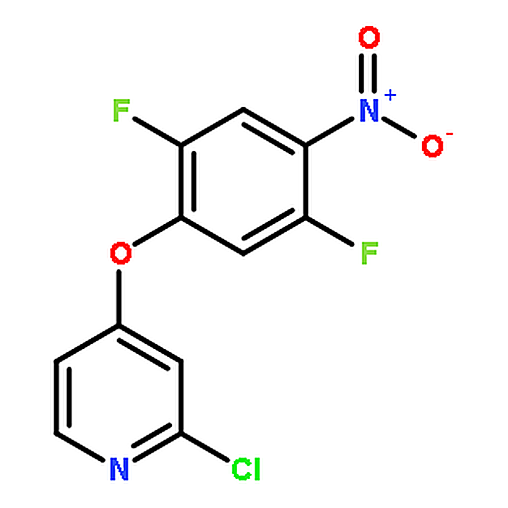 RHAWN 2-Chloro-4-(2，5-difluoro-4-nitrophenoxy)pyridine