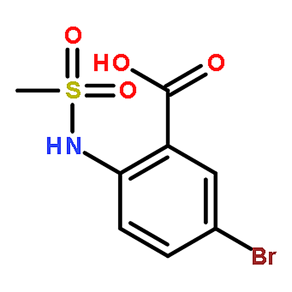 RHAWN 5-Bromo-2-(methylsulfonamido)benzoic Acid
