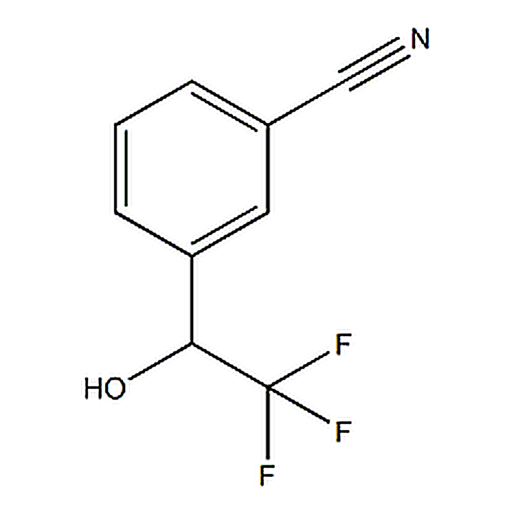 RHAWN 3-(2,2,2-Trifluoro-1-hydroxyethyl)benzonitrile