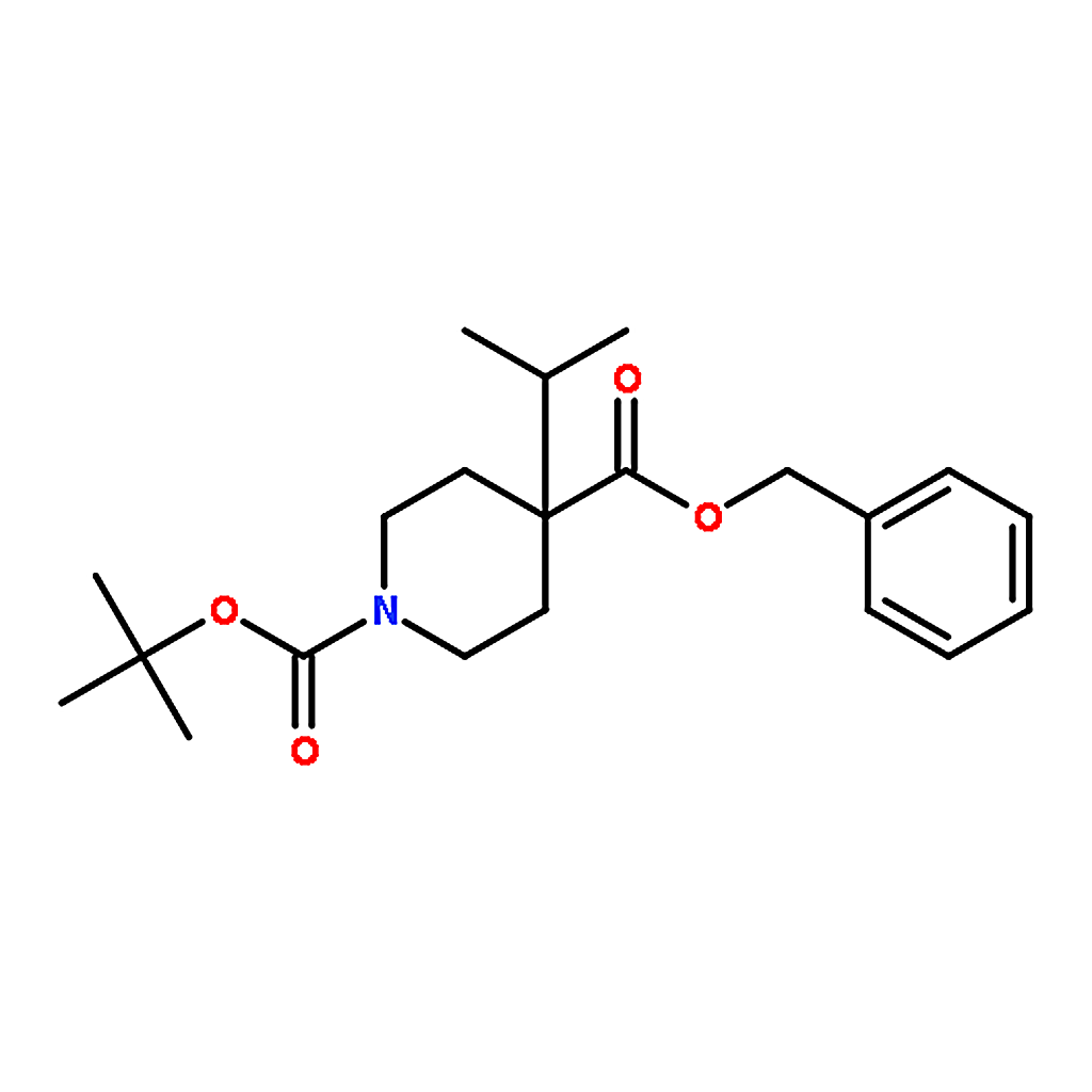RHAWN Benzyl N-Boc-4-isopropyl-4-piperidinecarboxylate