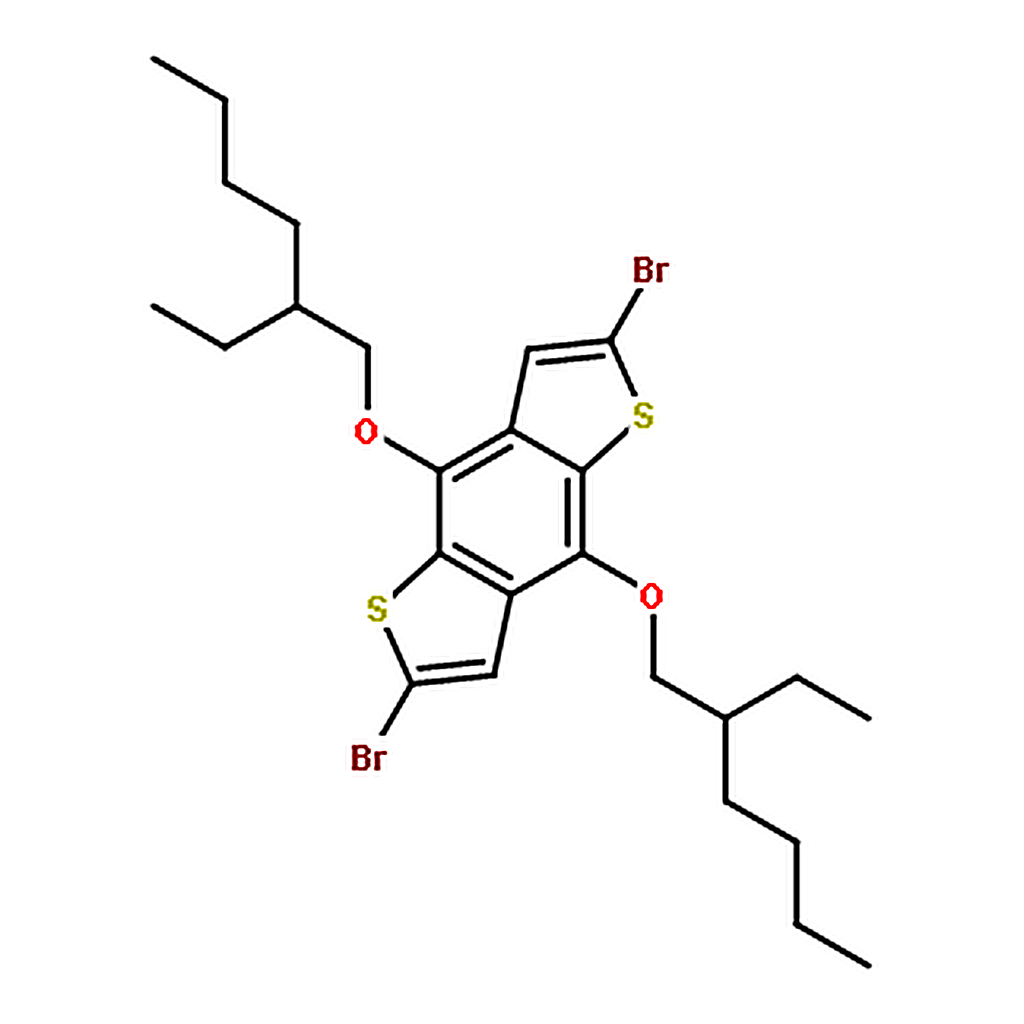 RHAWN 2，6-Dibromo-4，8-bis(2-ethylhexyloxy)benzo[1，2-b:4，5-b']dithiophene