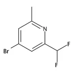 RHAWN 4-Bromo-2-(difluoromethyl)-6-methylpyridine