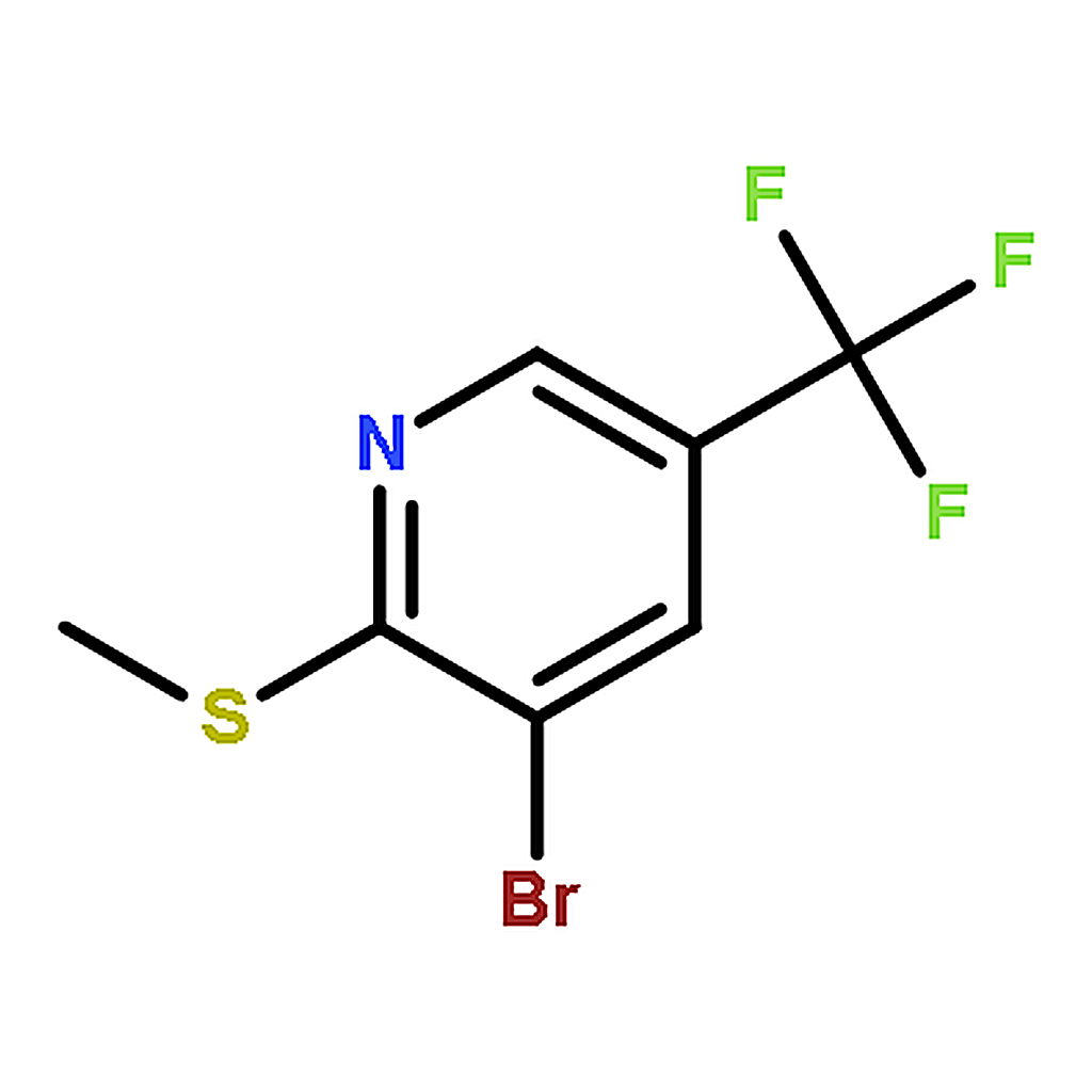 RHAWN 3-Bromo-2-(methylthio)-5-(trifluoromethyl)pyridine