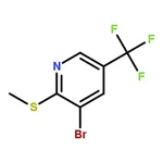 RHAWN 3-Bromo-2-(methylthio)-5-(trifluoromethyl)pyridine