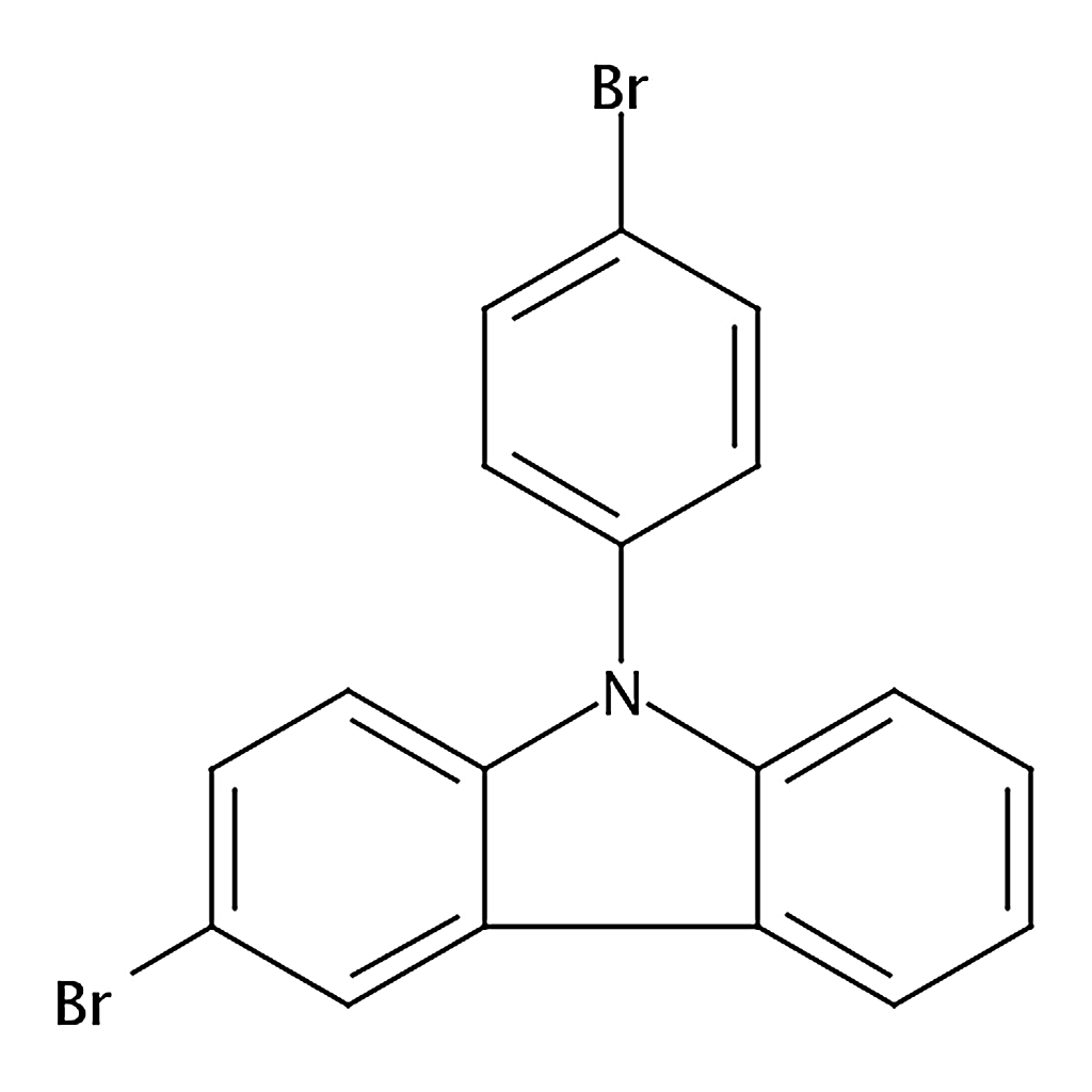 RHAWN 3-Bromo-9-(4-bromophenyl)-9H-carbazole