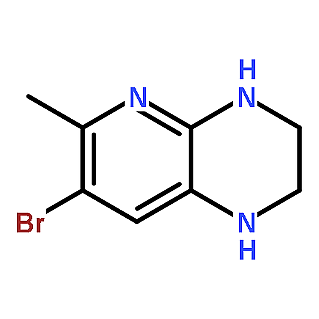 RHAWN 7-Bromo-6-methyl-1,2,3,4-tetrahydropyrido[2,3-b]pyrazine