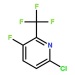 RHAWN 6-Chloro-3-fluoro-2-(trifluoromethyl)pyridine