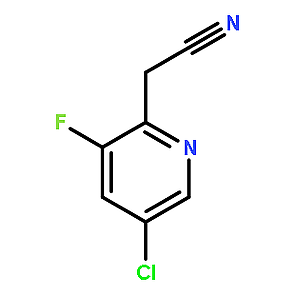 RHAWN 2-(5-Chloro-3-fluoropyridin-2-yl)acetonitrile