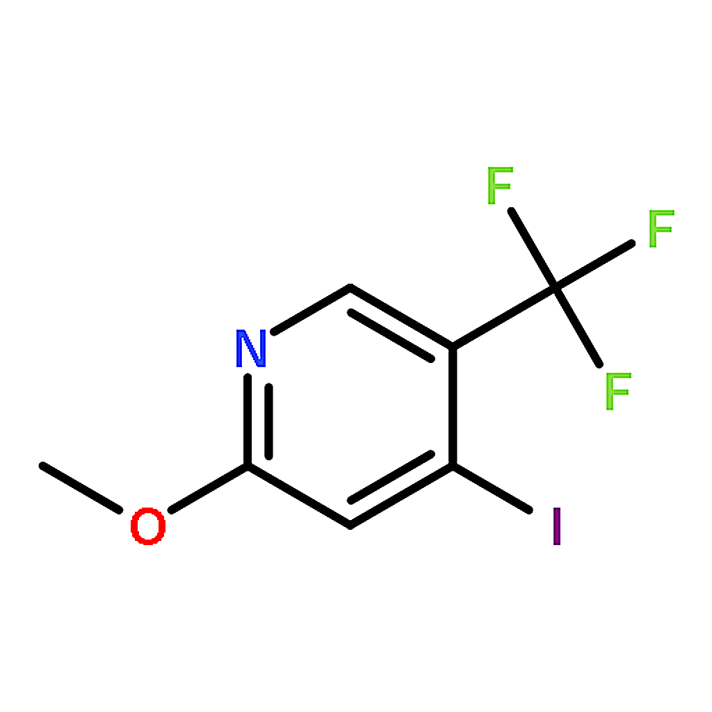 RHAWN 4-Iodo-2-methoxy-5-(trifluoromethyl)pyridine
