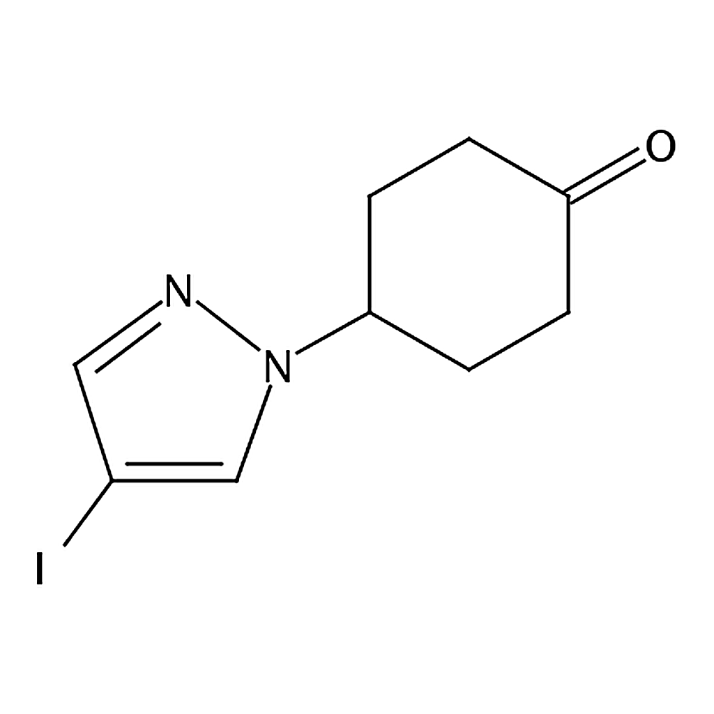RHAWN 4-(4-Iodo-1H-pyrazol-1-yl)cyclohexanone
