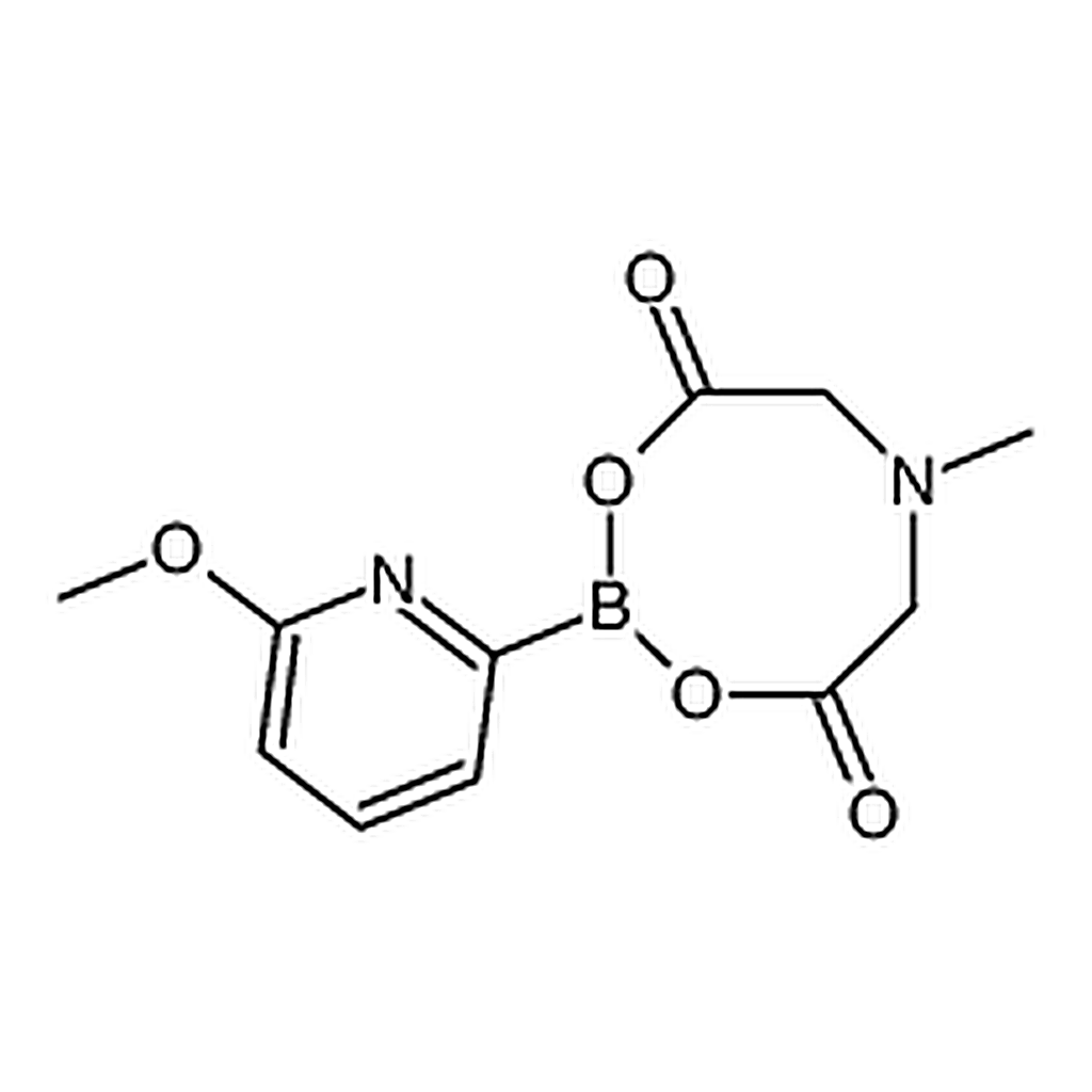 RHAWN 2-(6-Methoxypyridin-2-yl)-6-methyl-1,3,6,2-dioxazaborocane-4,8-dione