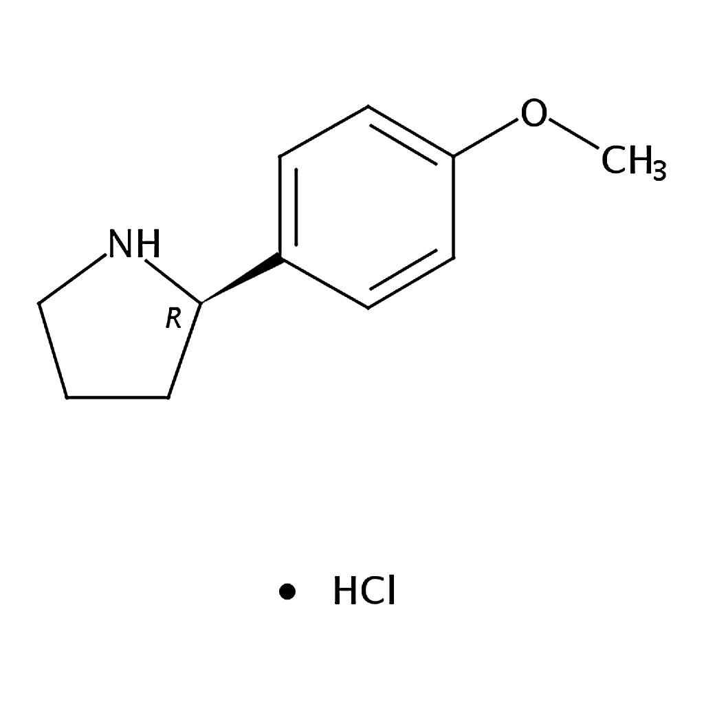 RHAWN (R)-2-(4-Methoxyphenyl)pyrrolidine hydrochloride