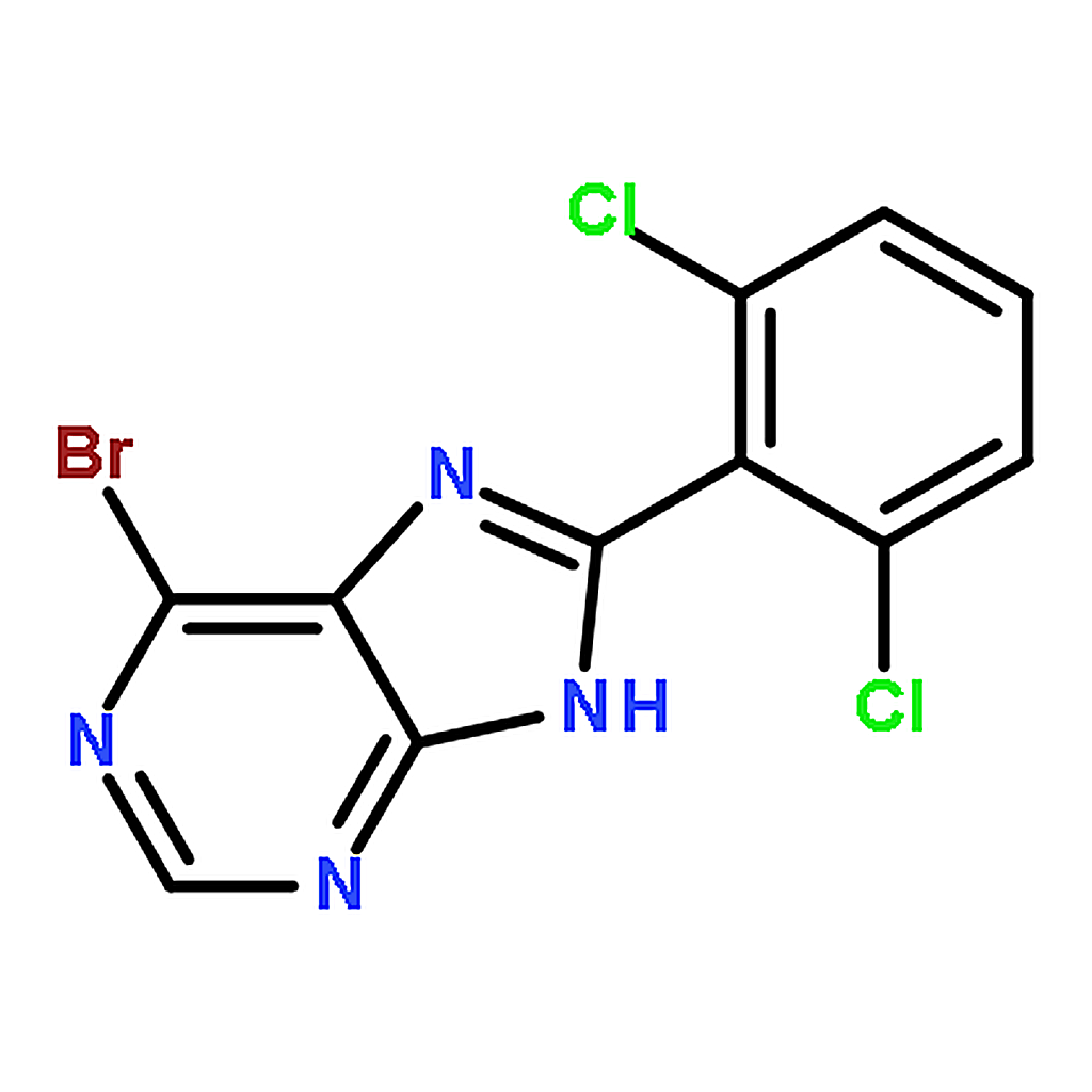 RHAWN 6-Bromo-8-(2,6-dichlorophenyl)-9H-purine