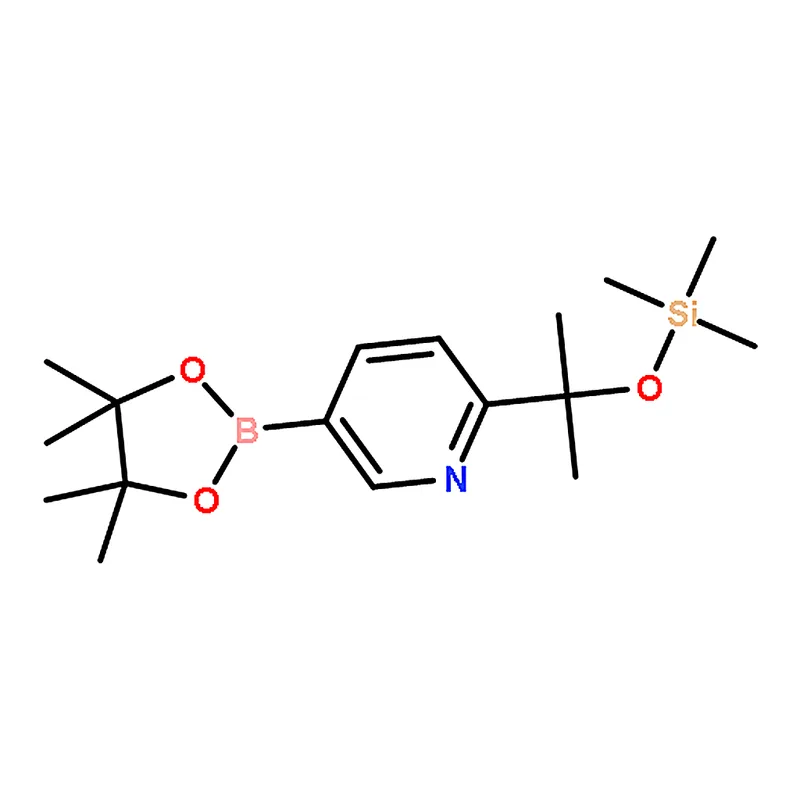 RHAWN 5-(4,4,5,5-Tetramethyl-1,3,2-dioxaborolan-2-yl)-2-(2-((trimethylsilyl)oxy)propan-2-yl)pyridi