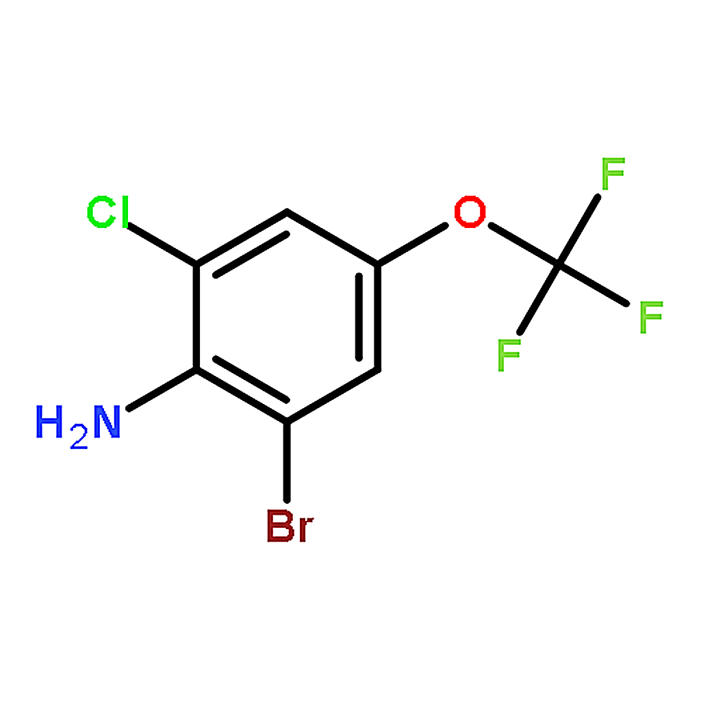 RHAWN 2-Bromo-6-chloro-4-(trifluoromethoxy)aniline