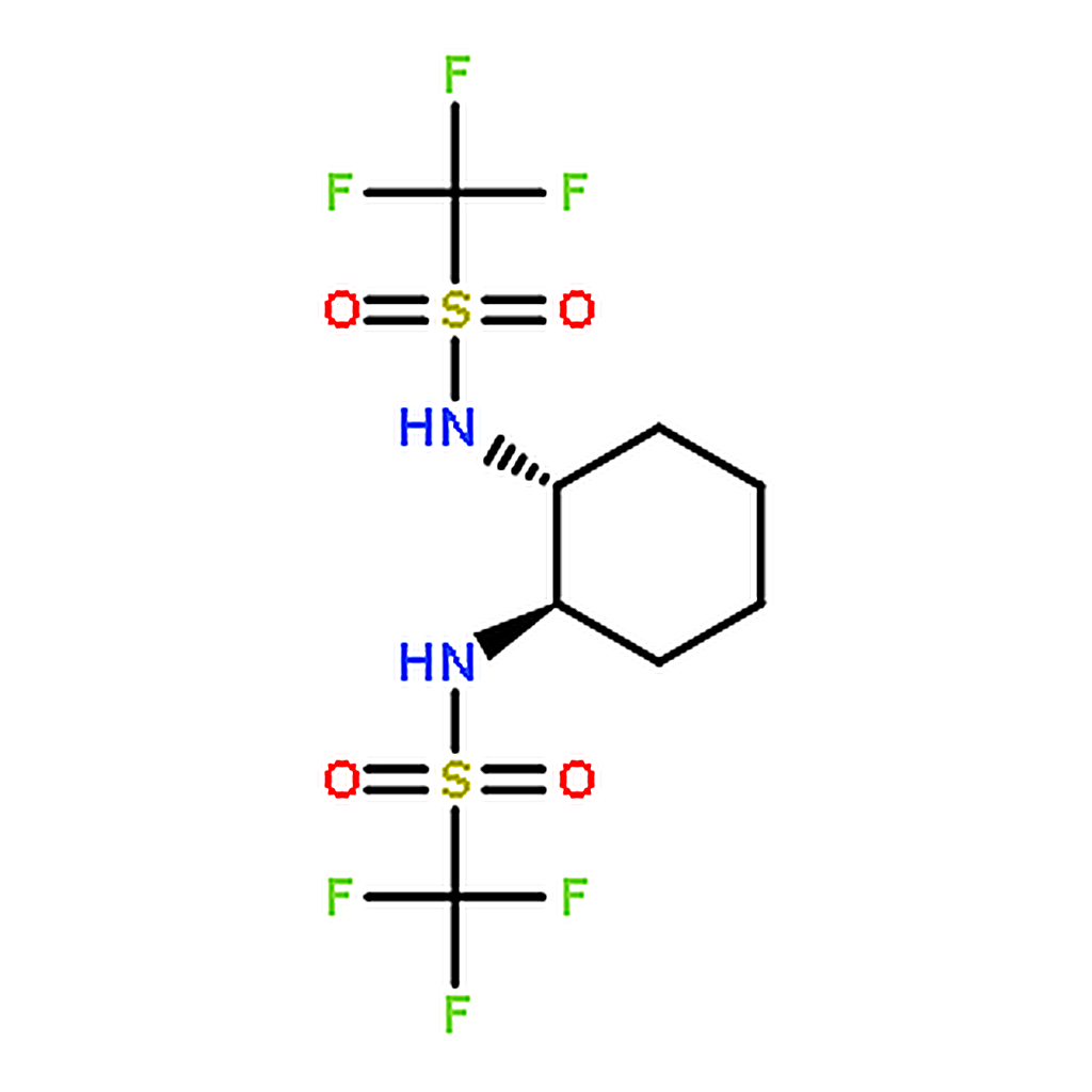 RHAWN 1，1，1-trifluoro-N-[(1R，2R)-2-(trifluoromethylsulfonylamino)cyclohexyl]methanesulfonamide