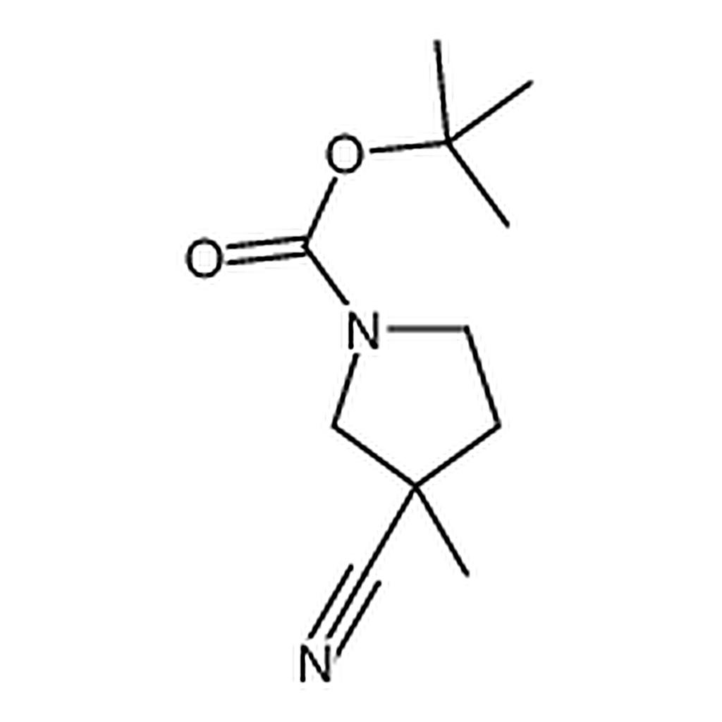 RHAWN tert-Butyl 3-cyano-3-methylpyrrolidine-1-carboxylate