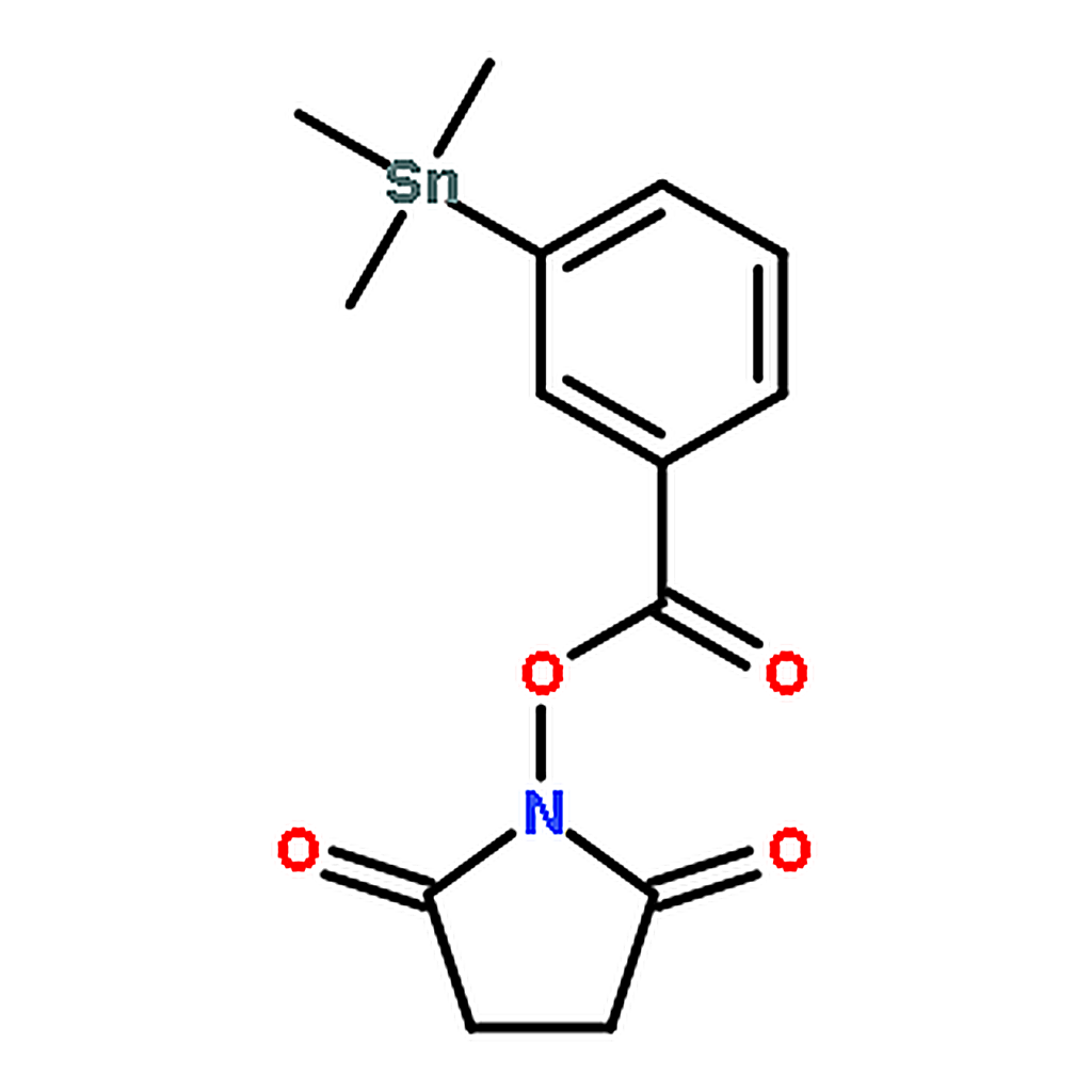 RHAWN N-succinimidyl 3-(trimethylstannyl)benzoate