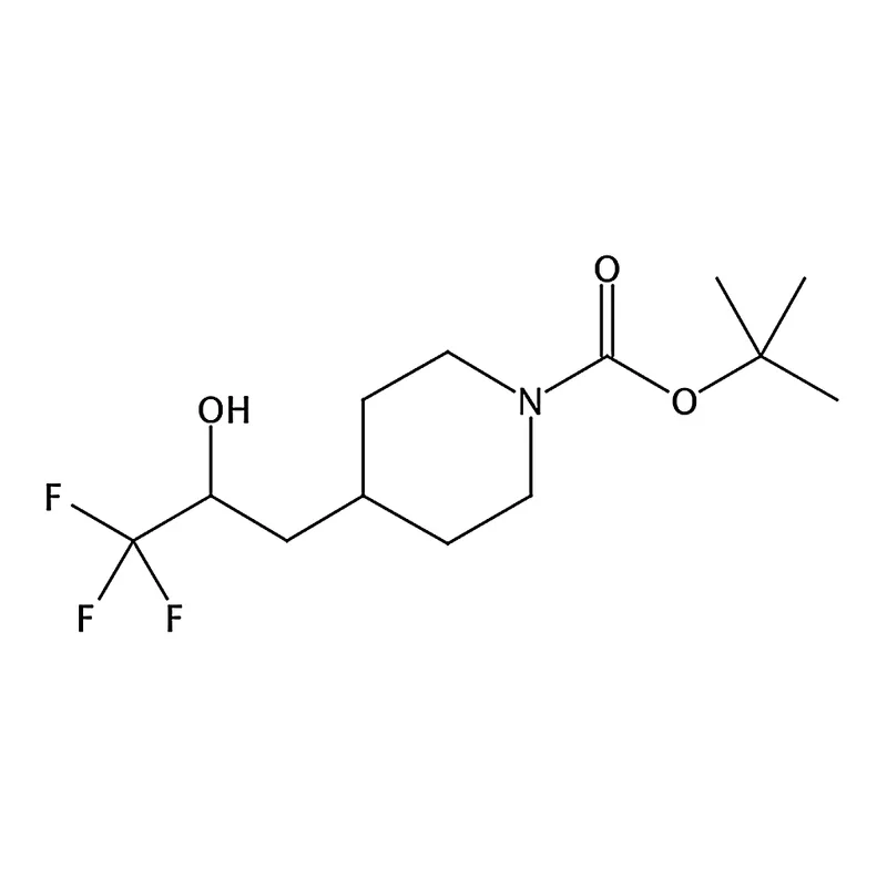 RHAWN tert-Butyl 4-(3,3,3-trifluoro-2-hydroxypropyl)piperidine-1-carboxylate