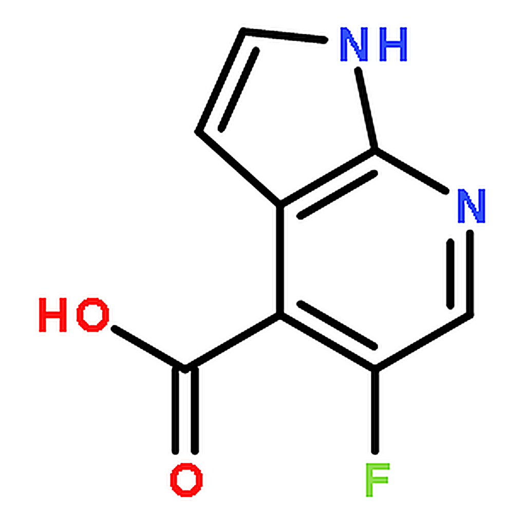 RHAWN 5-Fluoro-1H-pyrrolo[2,3-b]pyridine-4-carboxylic acid