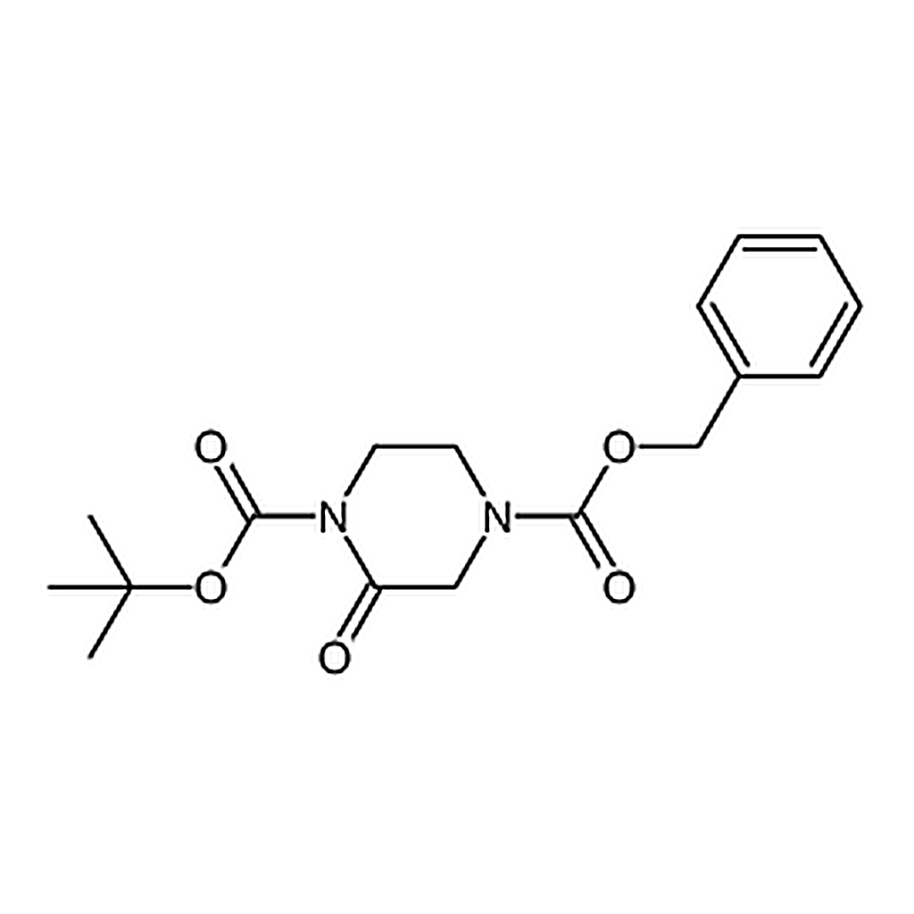 RHAWN 4-Benzyl 1-tert-butyl 2-oxopiperazine-1,4-dicarboxylate