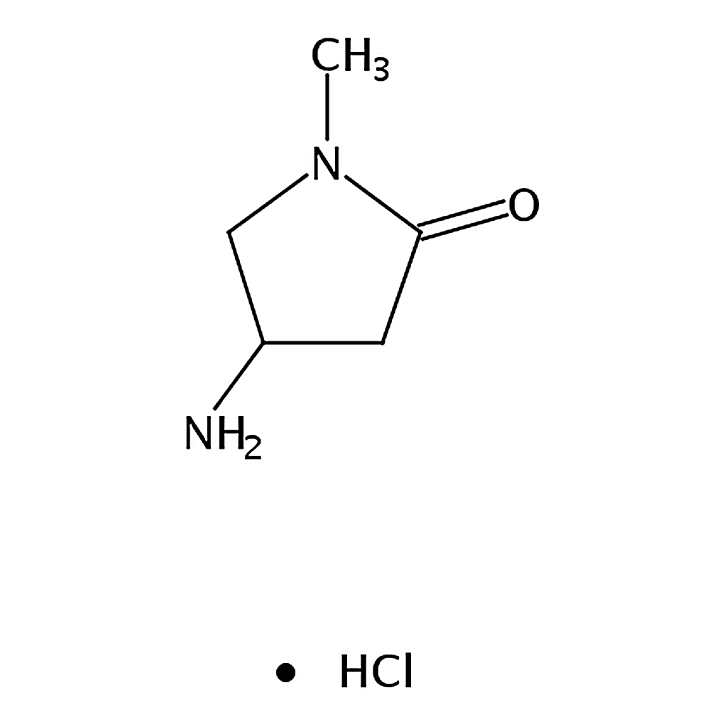 RHAWN 4-amino-1-methylpyrrolidin-2-onehydrochloride