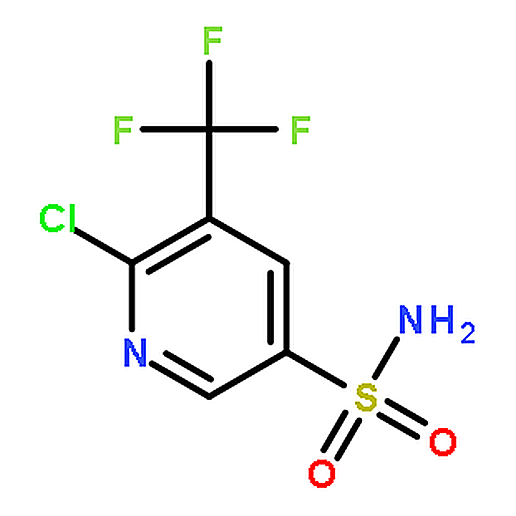 RHAWN 6-Chloro-5-(trifluoromethyl)pyridine-3-sulfonamide