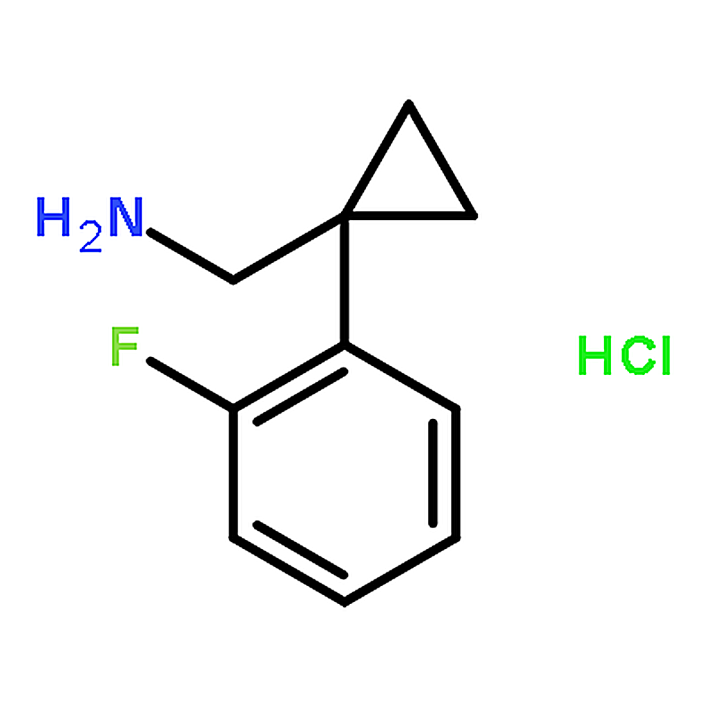 RHAWN (1-(2-fluorophenyl)cyclopropyl)methanamine hydrochloride