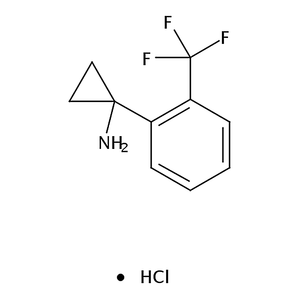 RHAWN 1-(2-(Trifluoromethyl)phenyl)cyclopropanamine hydrochloride