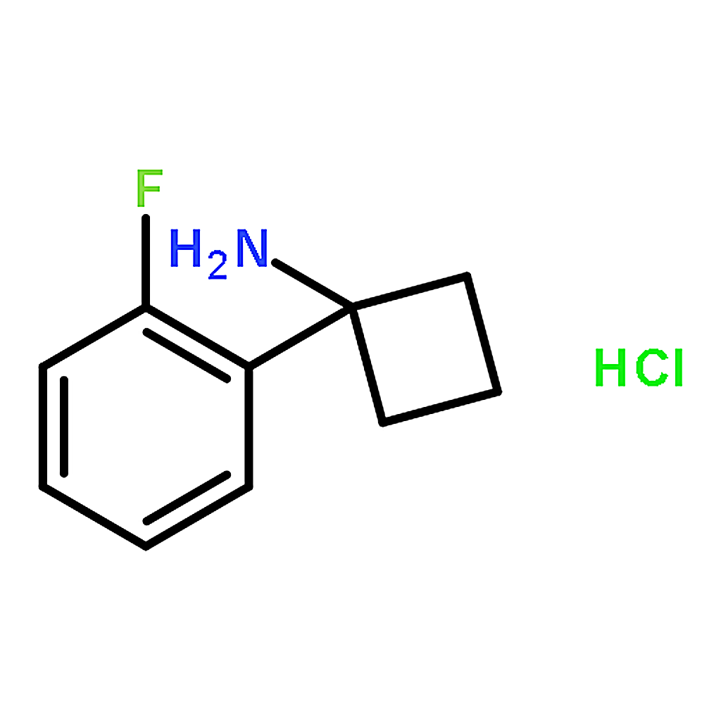 RHAWN 1-(2-fluorophenyl)cyclobutan-1-amine hydrochloride