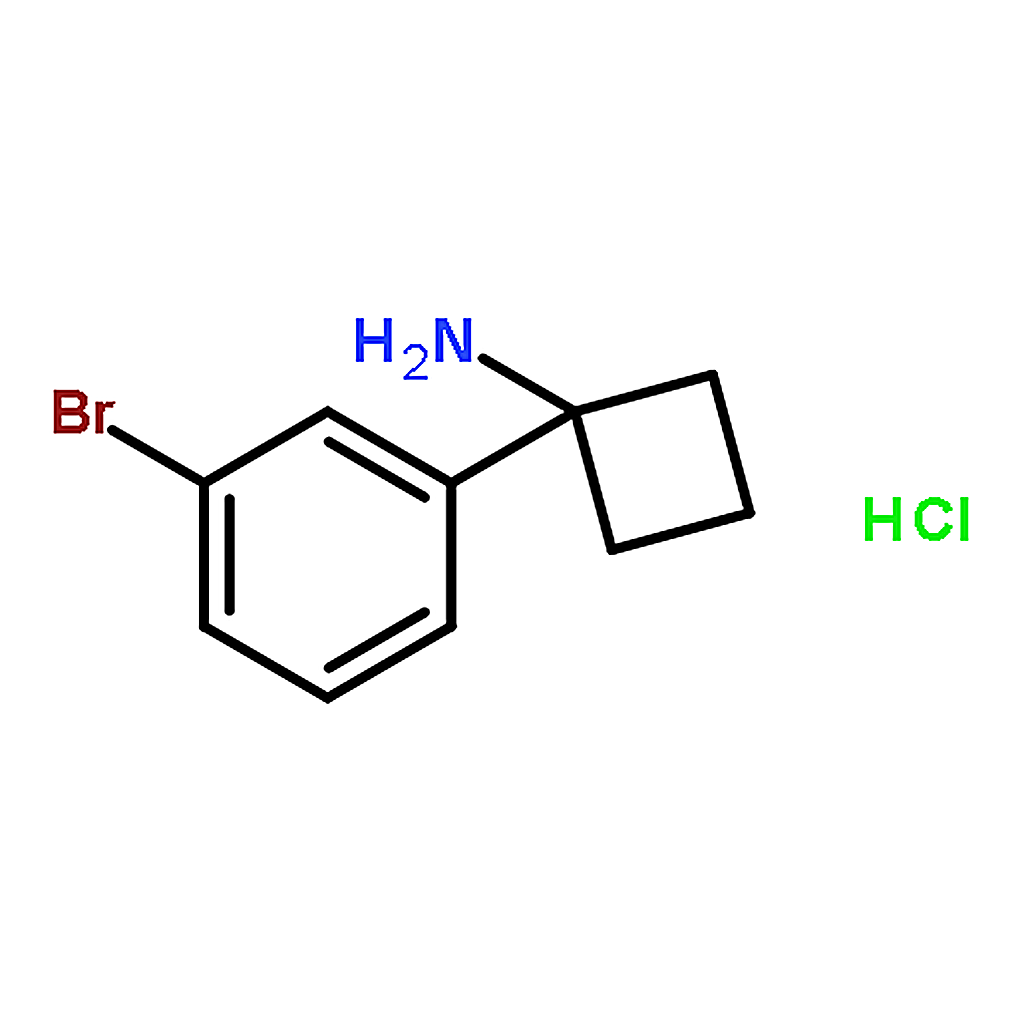 RHAWN 1-(3-bromophenyl)cyclobutan-1-amine hydrochloride