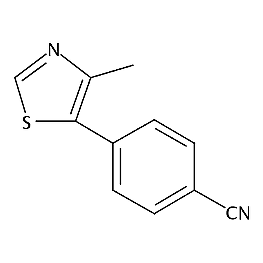 RHAWN 4-(4-Methylthiazol-5-yl)benzonitrile