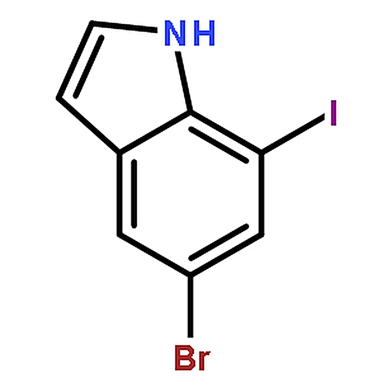RHAWN 5-Bromo-7-iodo-1H-indole