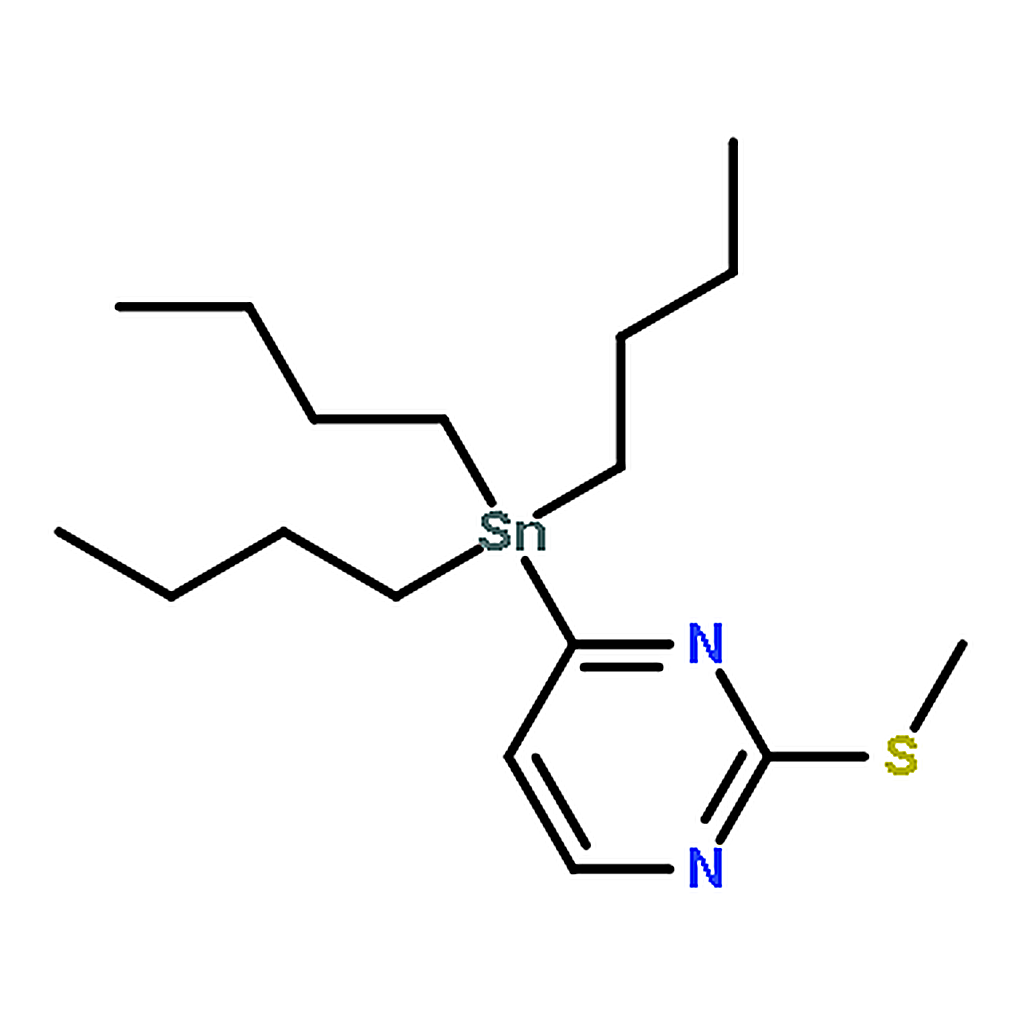 RHAWN 2-(Methylthio)-4-(tributylstannyl)pyrimidine