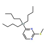 RHAWN 2-(Methylthio)-4-(tributylstannyl)pyrimidine