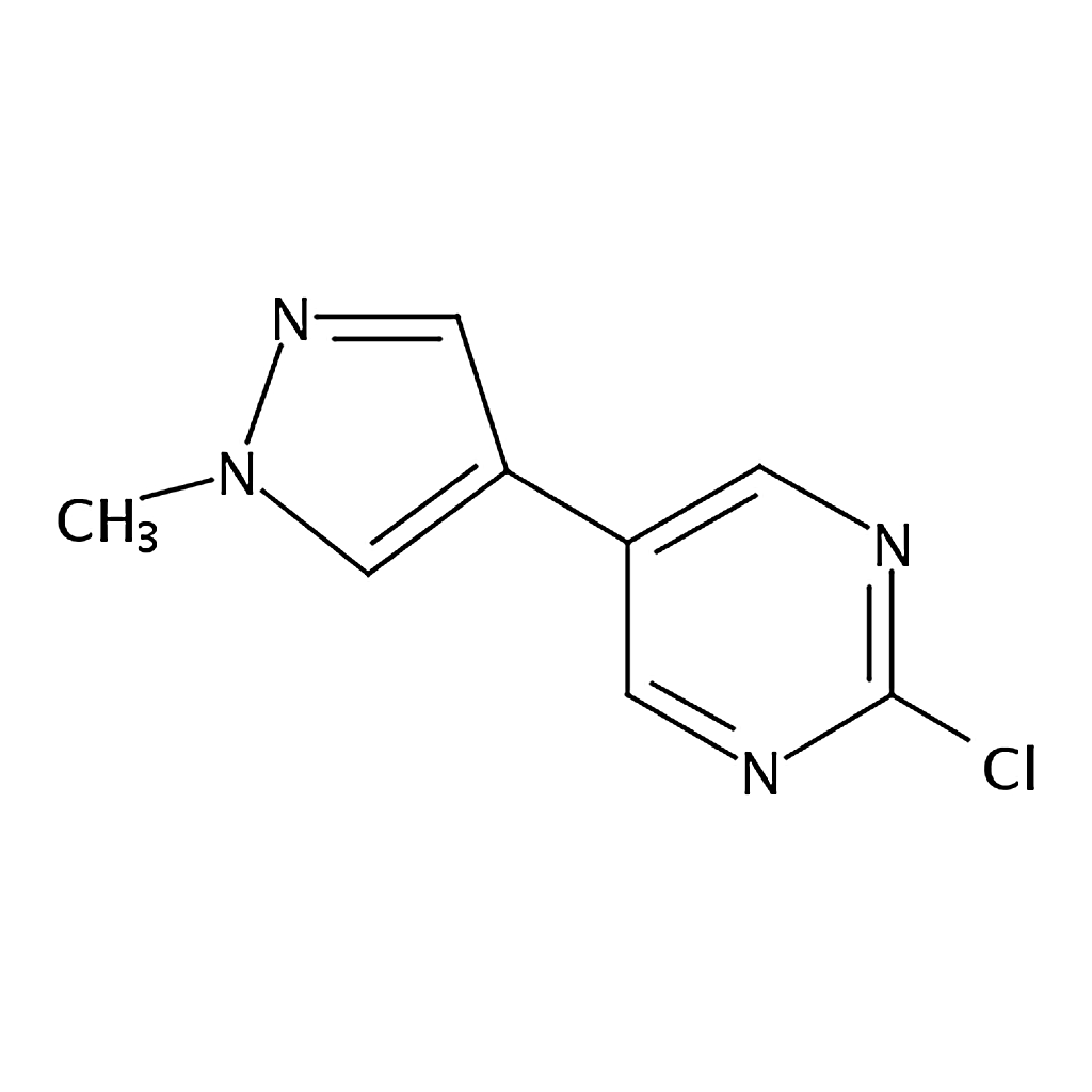 RHAWN 2-Chloro-5-(1-methyl-1H-pyrazol-4-yl)pyrimidine