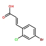 RHAWN 3-(4-Bromo-2-chlorophenyl)acrylic acid