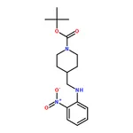 RHAWN tert-Butyl 4-(((2-nitrophenyl)amino)methyl)piperidine-1-carboxylate