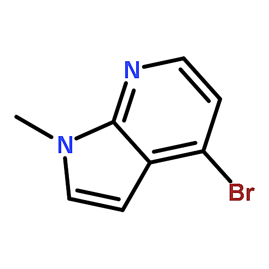 RHAWN 4-Bromo-1-methyl-1H-pyrrolo[2,3-b]pyridine