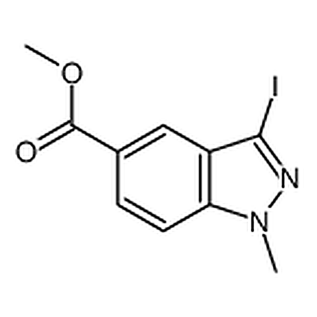 RHAWN Methyl 3-iodo-1-methyl-1H-indazole-5-carboxylate
