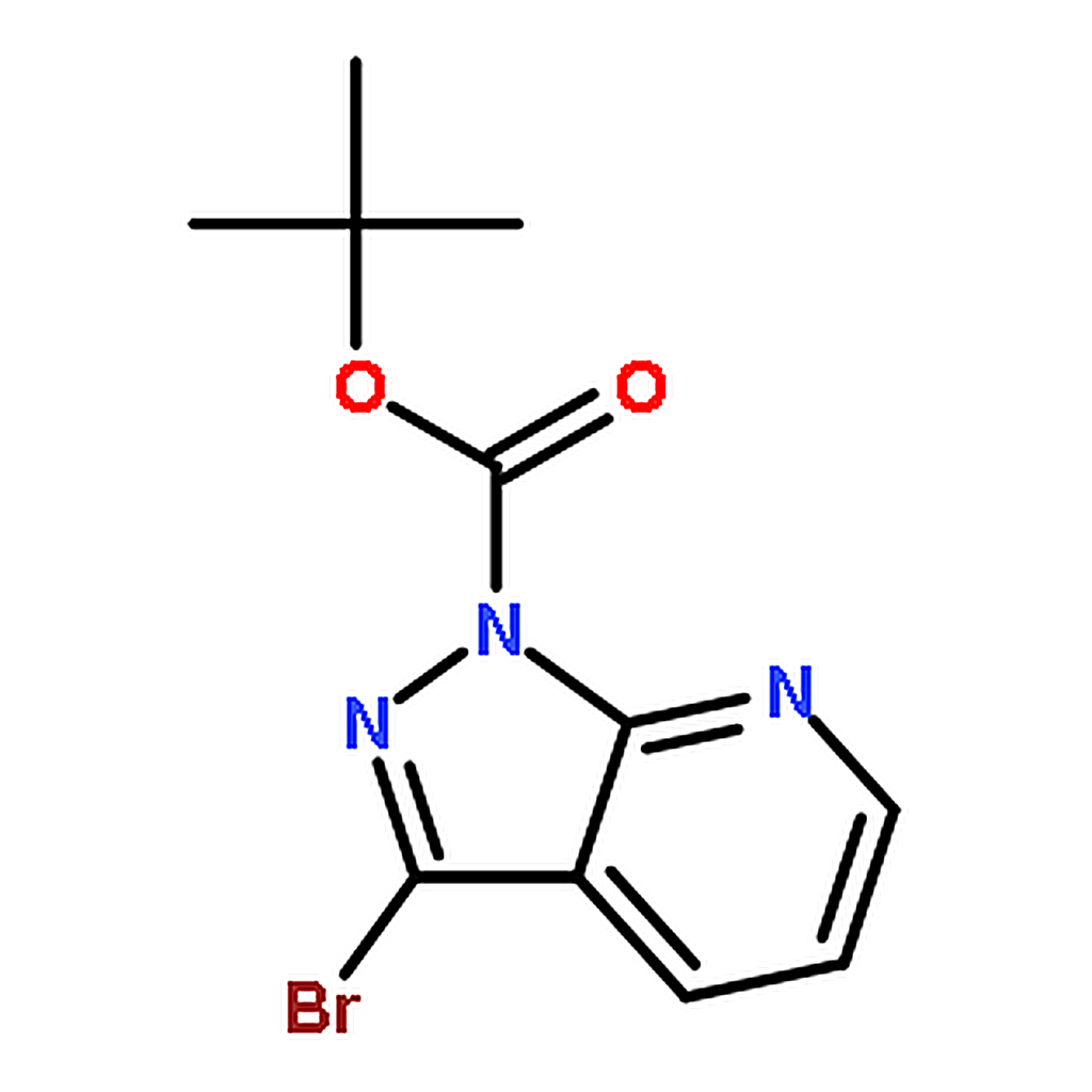 RHAWN tert-Butyl 3-bromo-1H-pyrazolo[3,4-b]pyridine-1-carboxylate