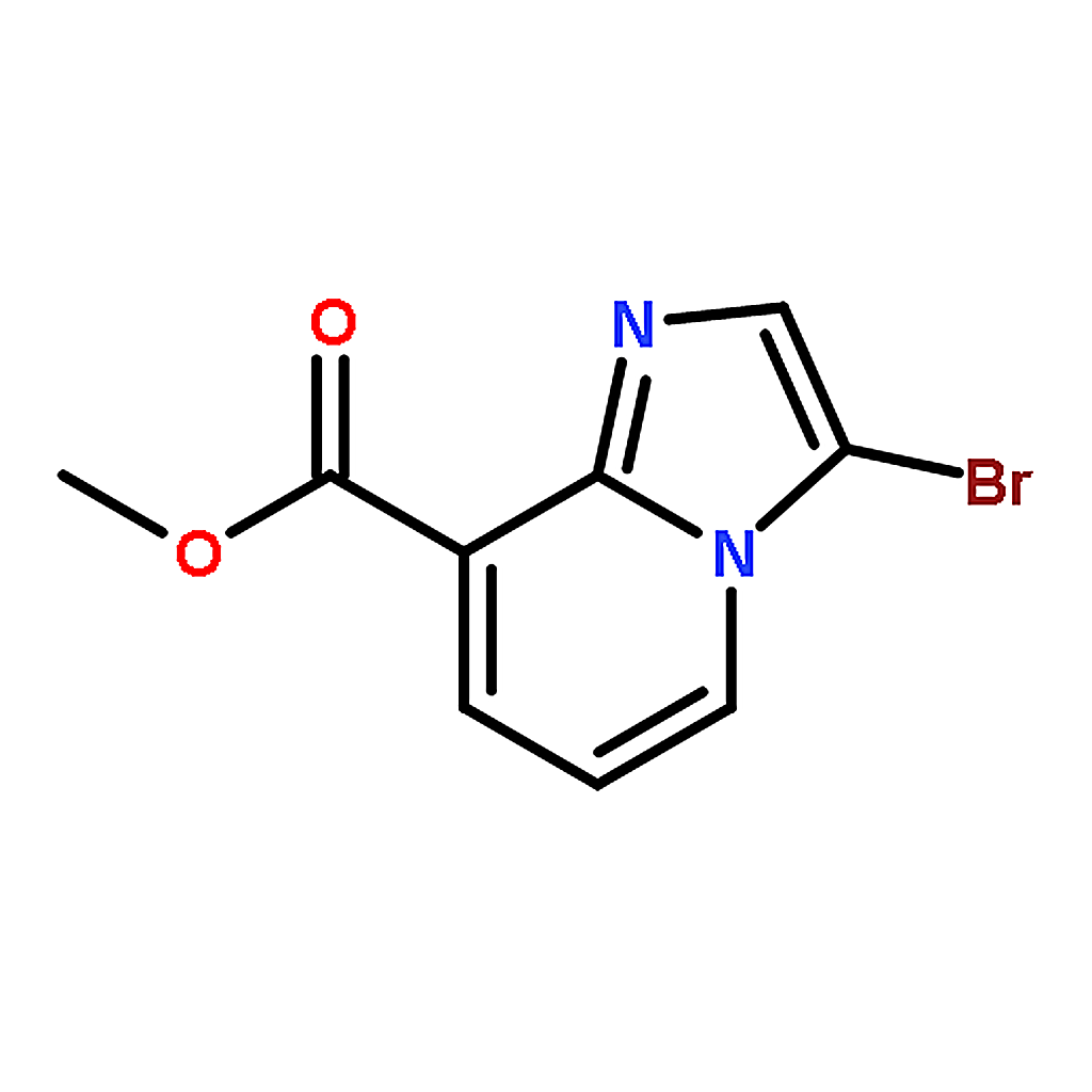 RHAWN Methyl 3-bromoimidazo[1,2-a]pyridine-8-carboxylate