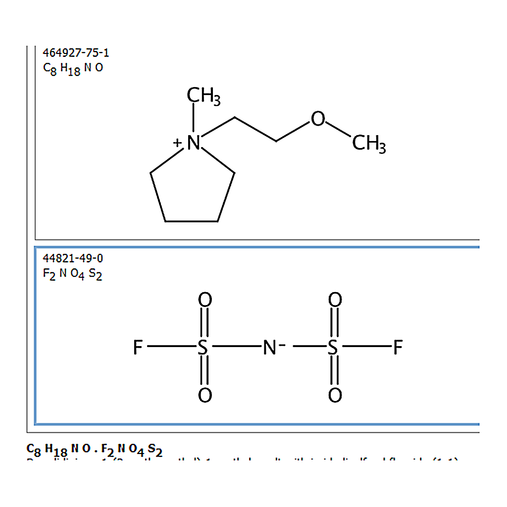 RHAWN 1-(2-Methoxyethyl)-1-methylpyrrolidinium Bis(fluorosulfonyl)imide