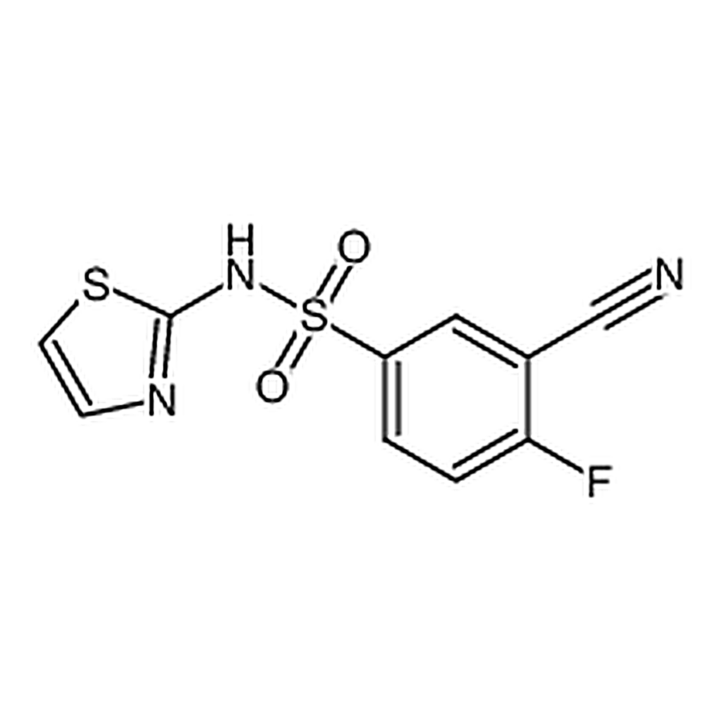RHAWN 3-Cyano-4-fluoro-N-(thiazol-2-yl)benzenesulfonamide