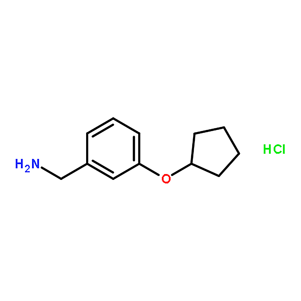 RHAWN (3-(Cyclopentyloxy)phenyl)methanamine hydrochloride