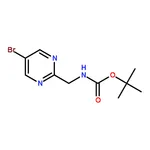 RHAWN tert-Butyl ((5-bromopyrimidin-2-yl)methyl)carbamate