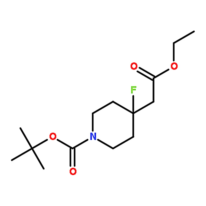 RHAWN tert-Butyl4-(2-ethoxy-2-oxoethyl)-4-fluoropiperidine-1-carboxylate