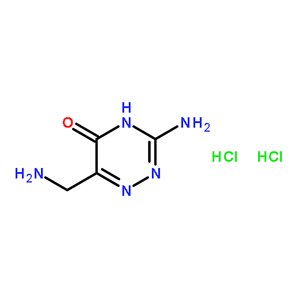 RHAWN 3-Amino-6-(aminomethyl)-1，2，4-triazin-5(4H)-one Dihydrochloride